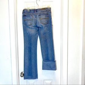Pepe London Wide Leg Classic F73 Lexie Cotton Denim Jeans Size 25